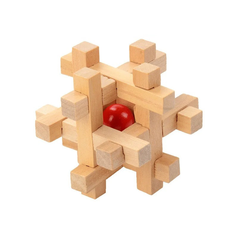 3D Wooden Cube Puzzle